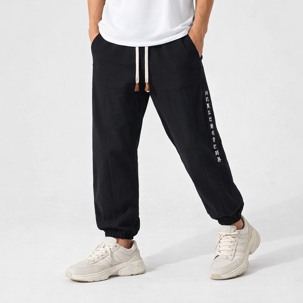 Hiro Cotton harem pants