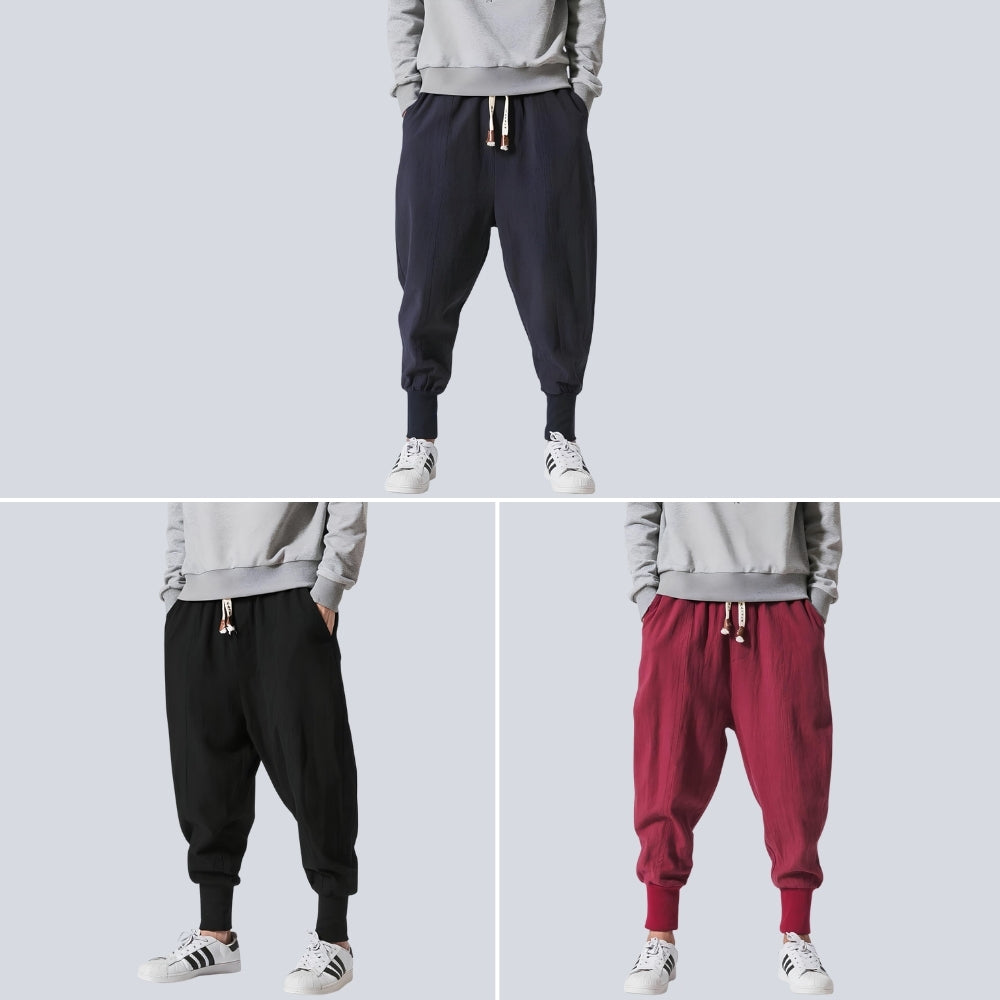 Pack of 3 x Yoshiro Japanese Harem Pants
