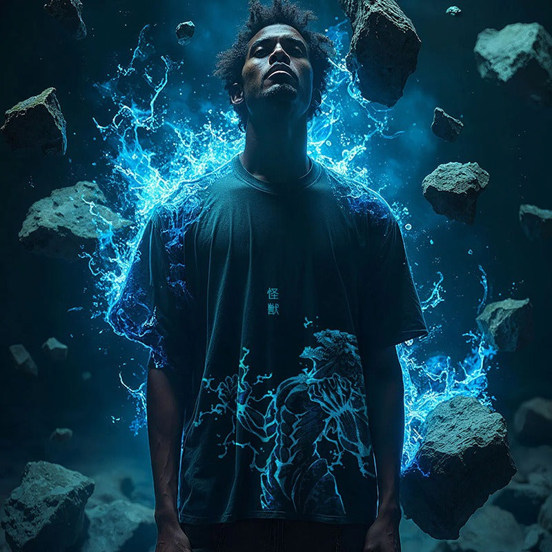 KAIJU AWAKENED VINTAGE OVERSIZE TEE