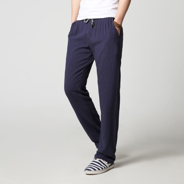 Katsu Japanese linen trousers