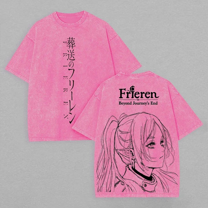FRIEREN AFTER VINTAGE OVERSIZE TEE