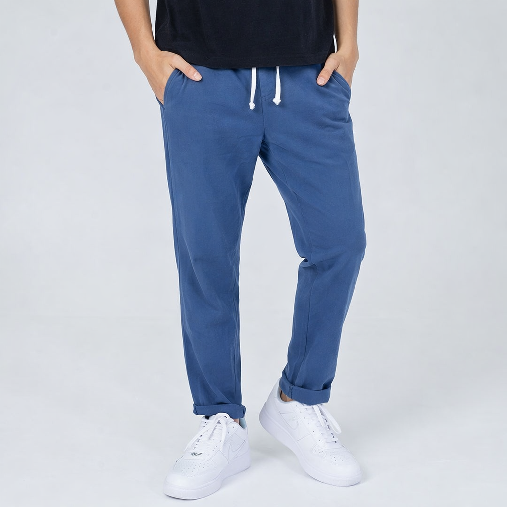 Sento Lightweight Cotton Trousers