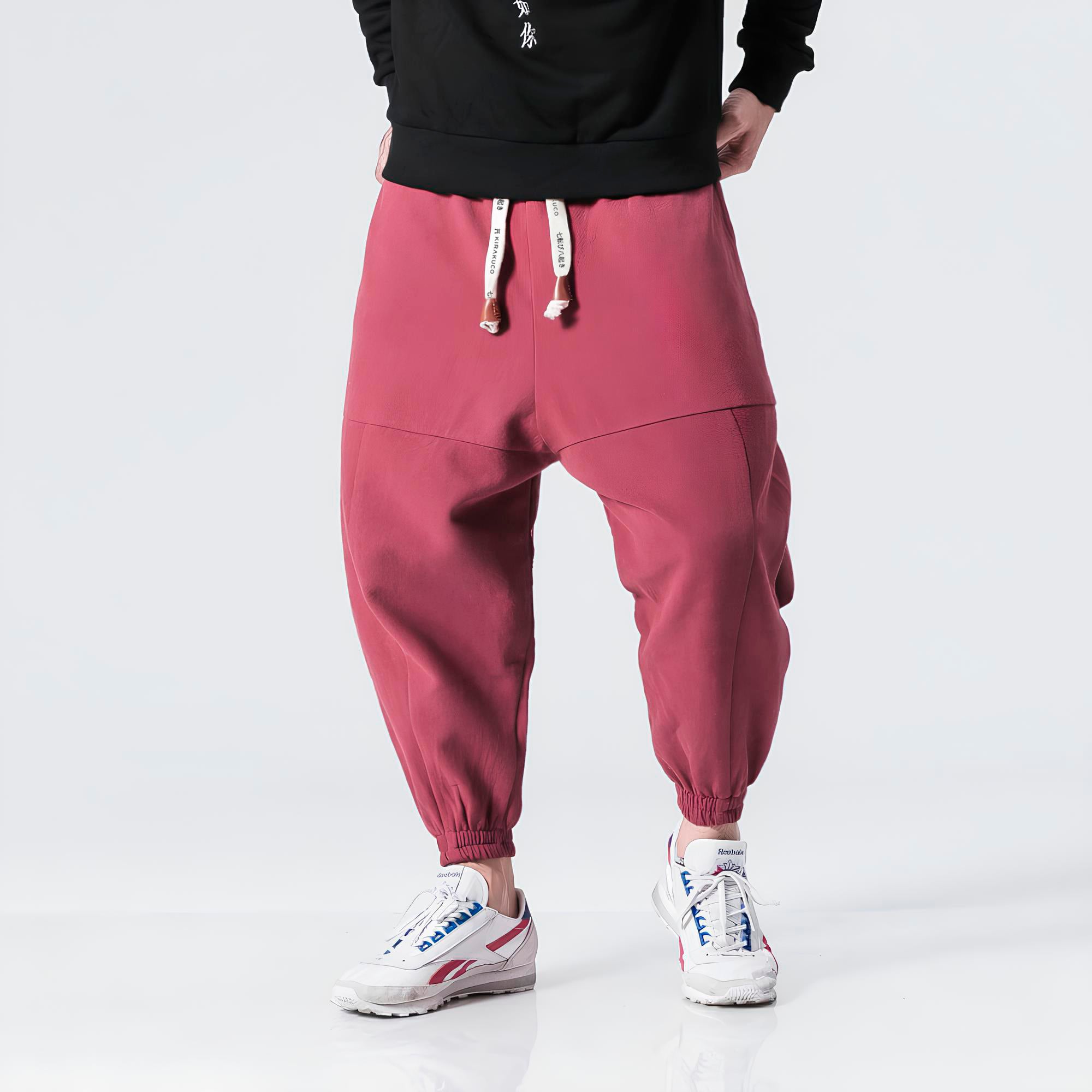 Kensei cotton harem pants