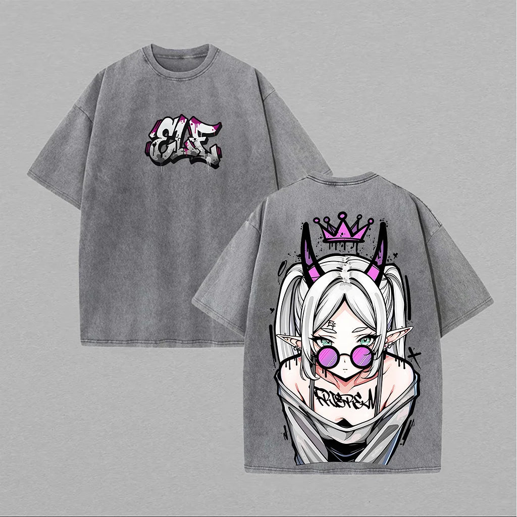 ELF DRIP VINTAGE OVERSIZE TEE