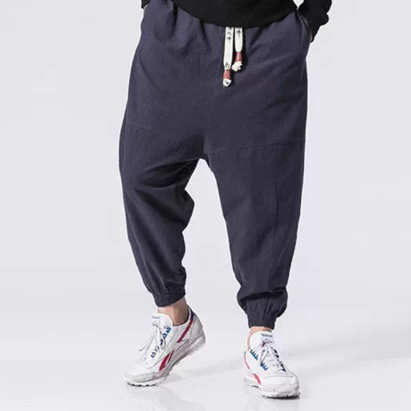Kensei cotton harem pants
