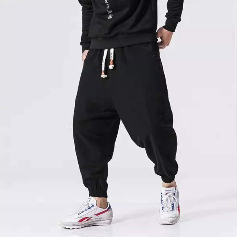 Kensei cotton harem pants