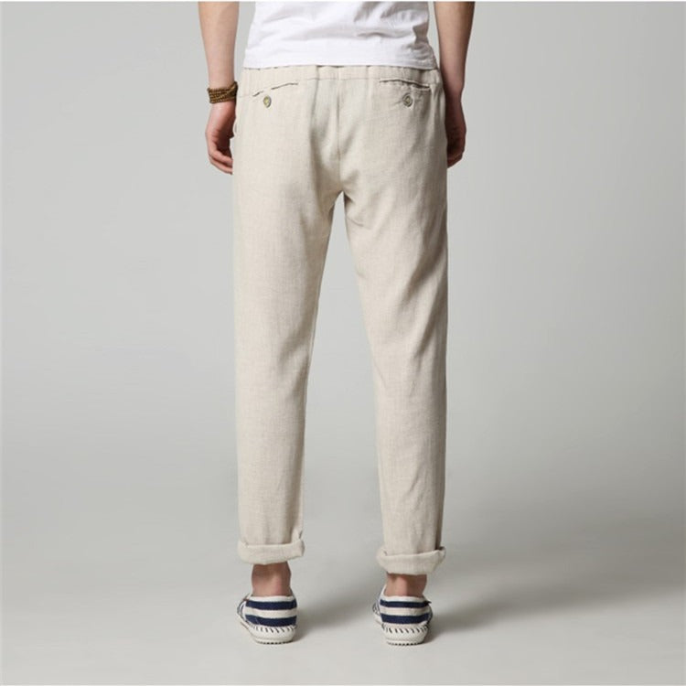 Katsu Japanese linen trousers
