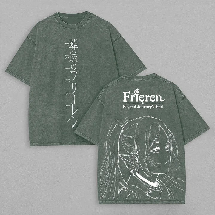 FRIEREN AFTER VINTAGE OVERSIZE TEE