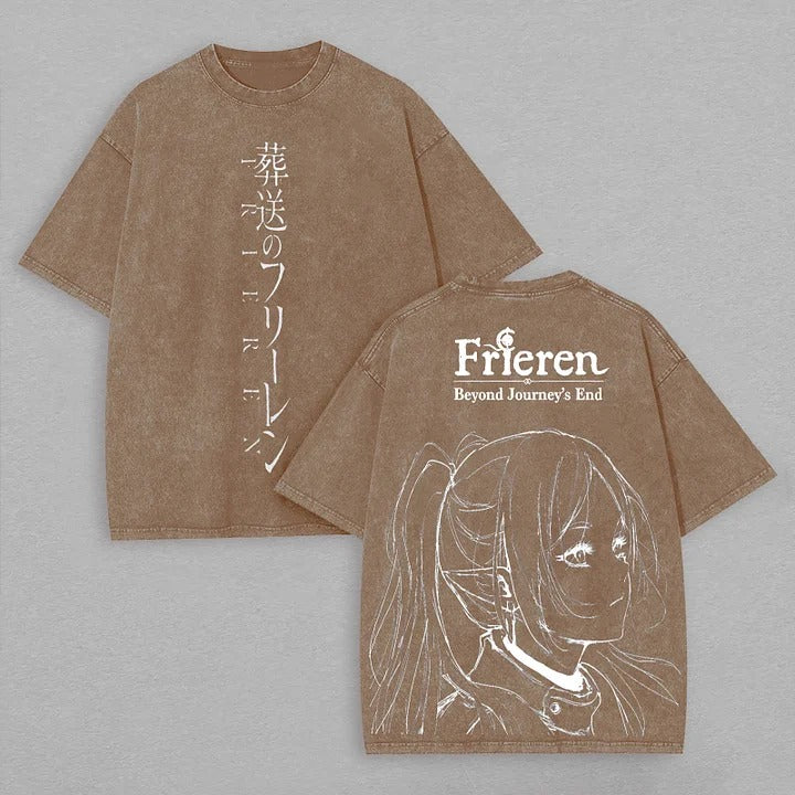 FRIEREN AFTER VINTAGE OVERSIZE TEE