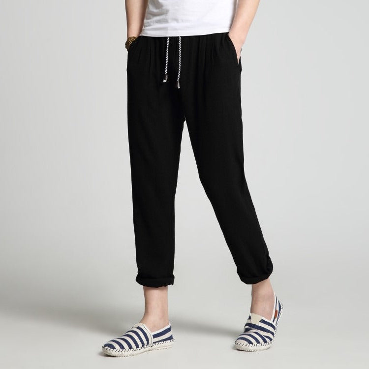 Katsu Japanese linen trousers