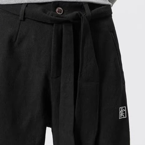 Pack of 3 x Sensei Linen Japanese harem pants