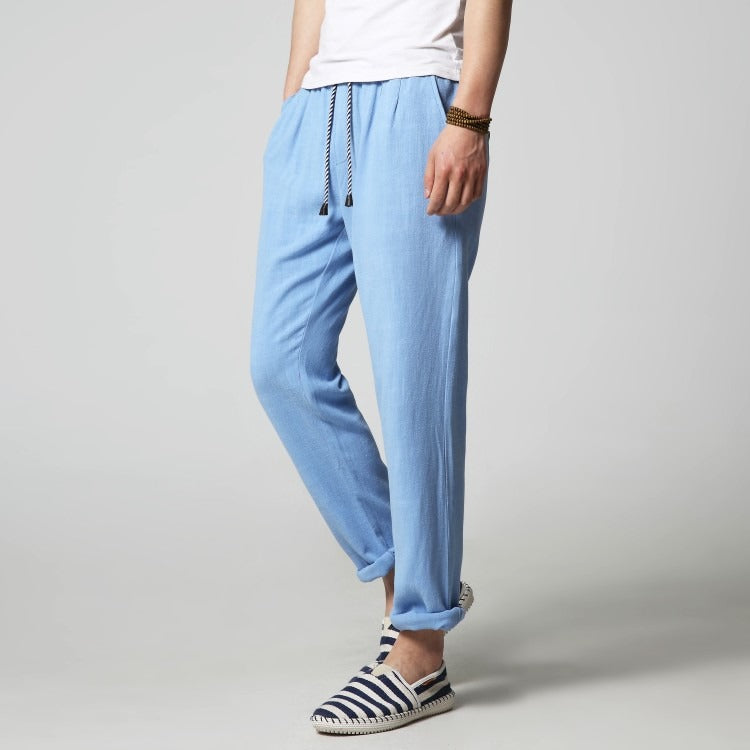Katsu Japanese linen trousers