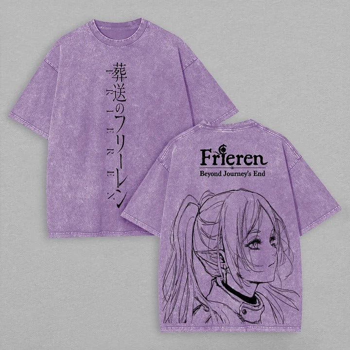 FRIEREN AFTER VINTAGE OVERSIZE TEE