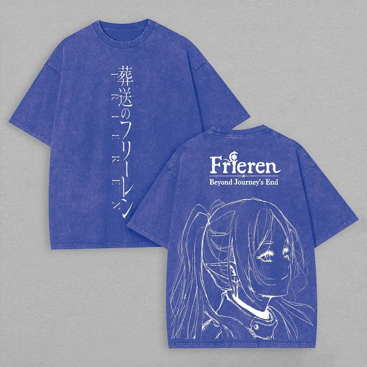 FRIEREN AFTER VINTAGE OVERSIZE TEE