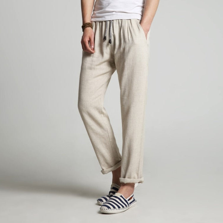 Katsu Japanese linen trousers