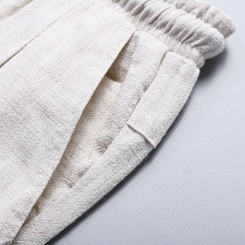 Katsu Japanese linen trousers